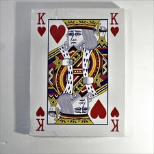 Mega Jumbo Face Extra Large Playing Cards Big Full Deck 11"