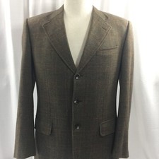 Ravazzolo alta sartoria Mens Jacket Sport Coat Wool Cashmere Green Size 48R