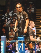 Yujiro Takahashi Signed 11x14 Photo BAS COA9 Bullet Club New Japan Pro Wrestling