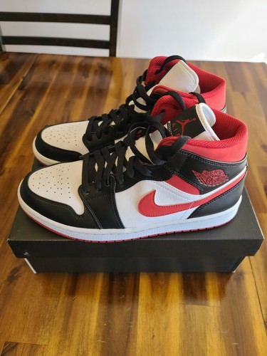 Air Jordan 1 Mid Metallic Red Gym Red 