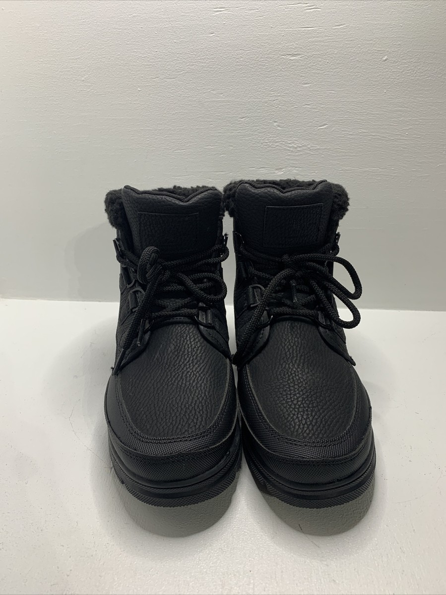 G.H Bass high tops ankle boots black leather MEN\'s 8 G.H. Bass Alpine Hiker - Black – Kith main image 4