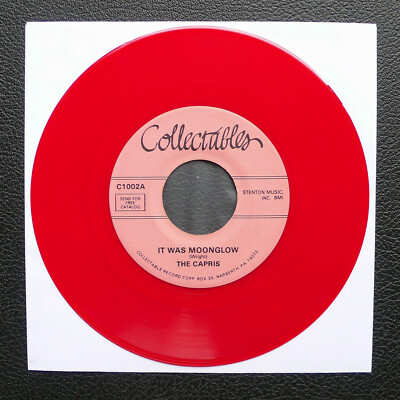 7'' The Capris - It Was Moonglow/ Too Poor To Tove - US Doo Wop