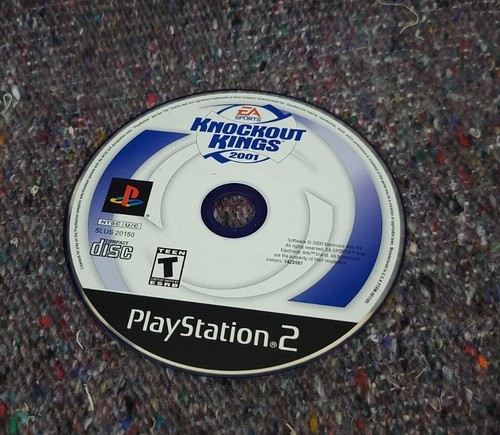 Knockout Kings 2001 gebraucht PS2 Playstation 2 Spiel nur Disc EA Sport Fight Boxen