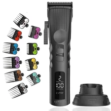 Supreme Trimmer 2Spee Hair Clipper 3.5 Hour Use Detachable Blade | STC922 Black