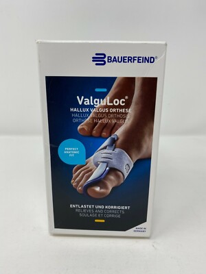 Bauerfeind ValguLoc Hallux Valgus Orthese Right Bunion Splint Sz 3 Right 