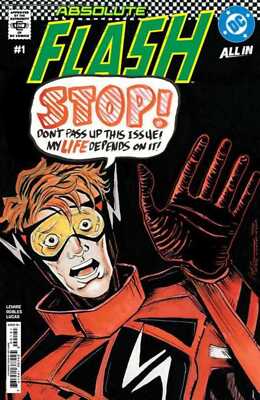 Absolute Flash #1 Cover I 1:25 Jeff Lemire Card Stock Variant | eBay
