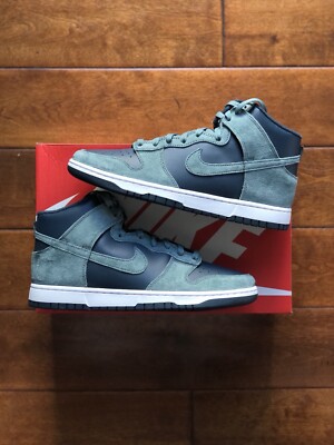 Nike Dunk High Retro Premium  Armory Navy  Size 10.5