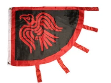3'x4' ft Viking Raven Flag Red & Black Norse Norseman 3x4 Premium Flag grommets