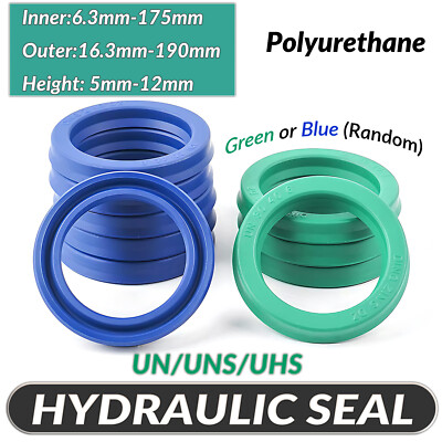 UN/UNS/UHS PU U-cup Piston Hydraulic Rod Oil Seal Rings Height 5-12mm Ø6.3-175mm