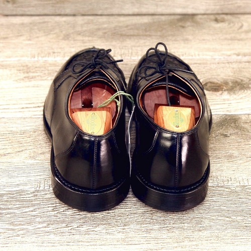 Allen Edmonds HERSEY 10 D Black * with Cedar Trees - Picture 8 of 13