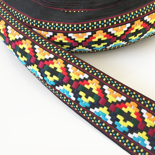 Jacquard Trim Braid or Embroidered Ribbon Craft Sewing Retro Boho Ethnic Scandi - Picture 53 of 276