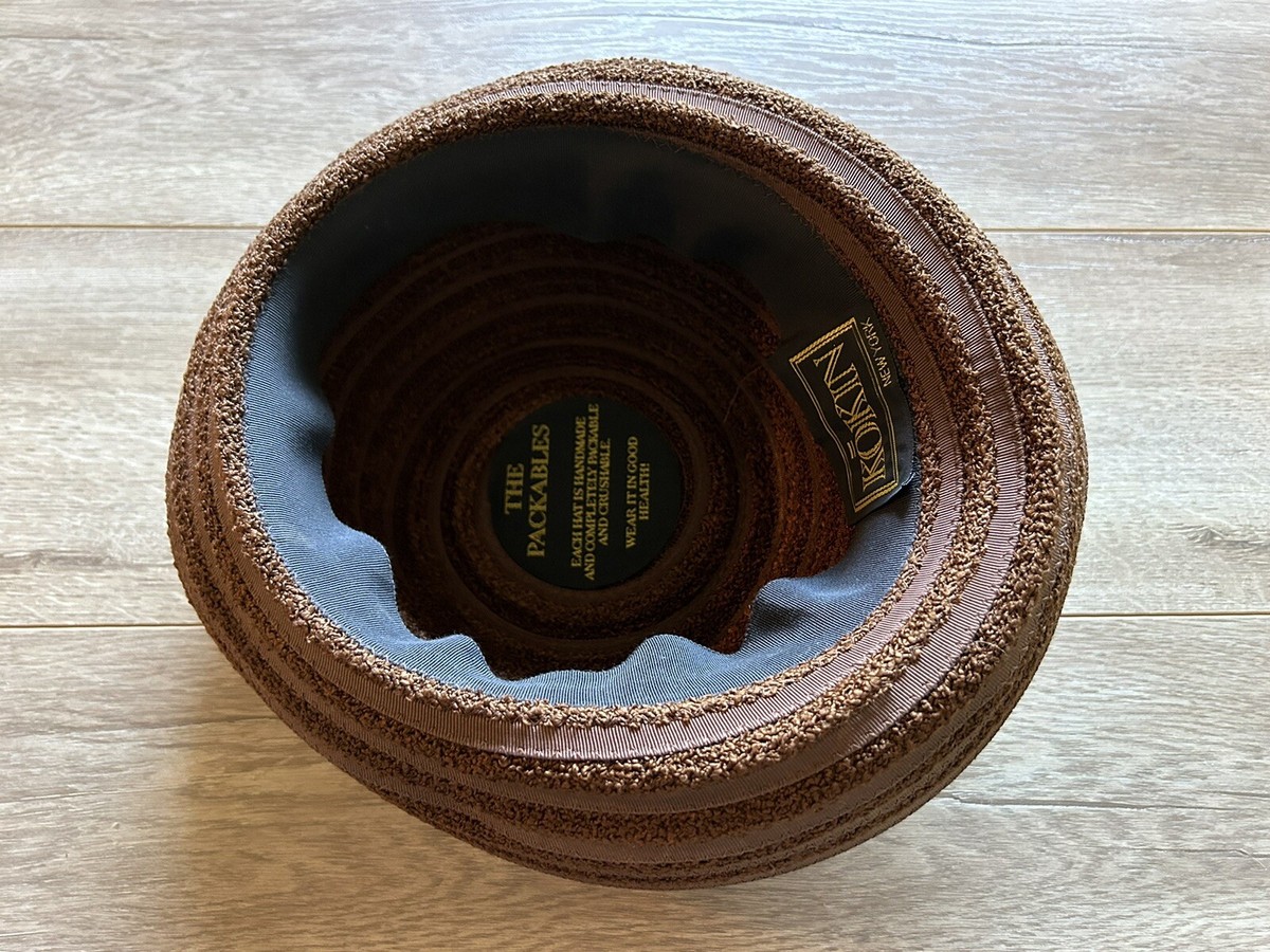 Kokin New York Packable Hat BUCKET HAT Soft Suede Packable Hat New York Kokin - Etsy main image 3