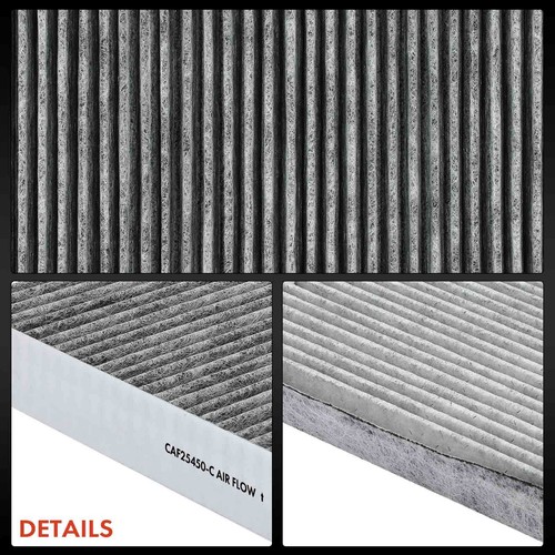 2x Activated Carbon Cabin Air Filter for Hyundai Kona Veloster Mercedes-Benz Kia - Picture 7 of 8