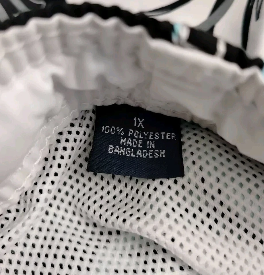 Roundtree & Yorke Swim Trunks Mens 1X Blue Board Shorts Floral Hawaiian Tropical - Image 4 of 4