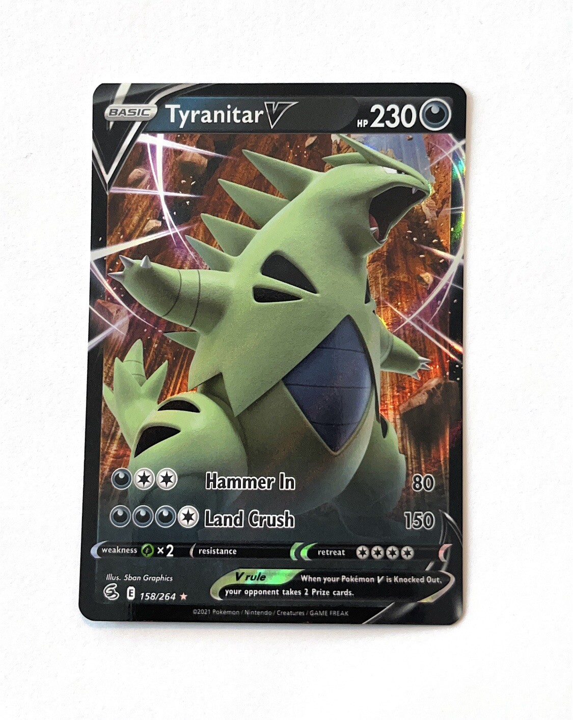 Tyranitar V Pokémon TCG Cards for sale