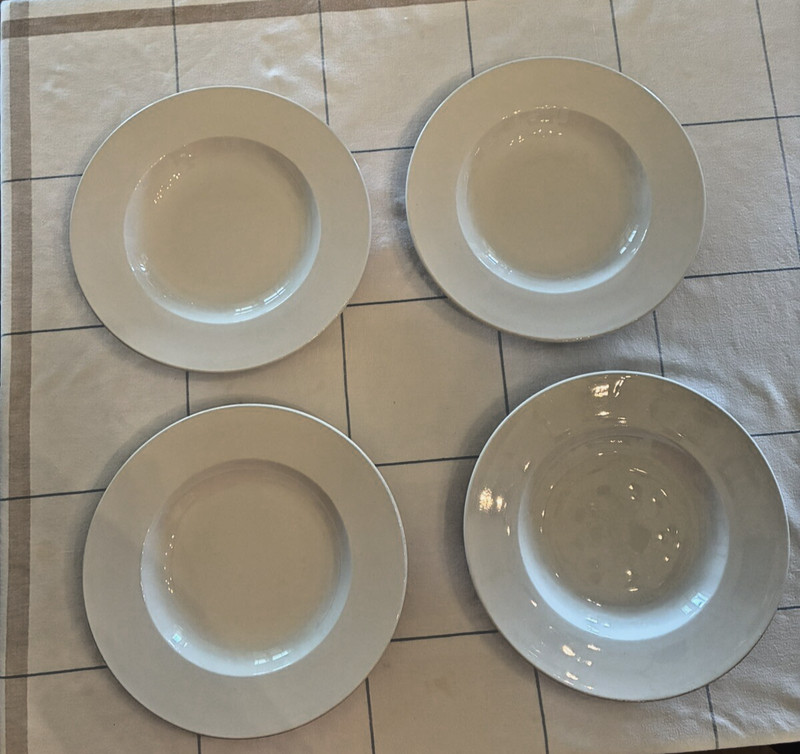 iti China 4-2 Solid White Pasta Bowls