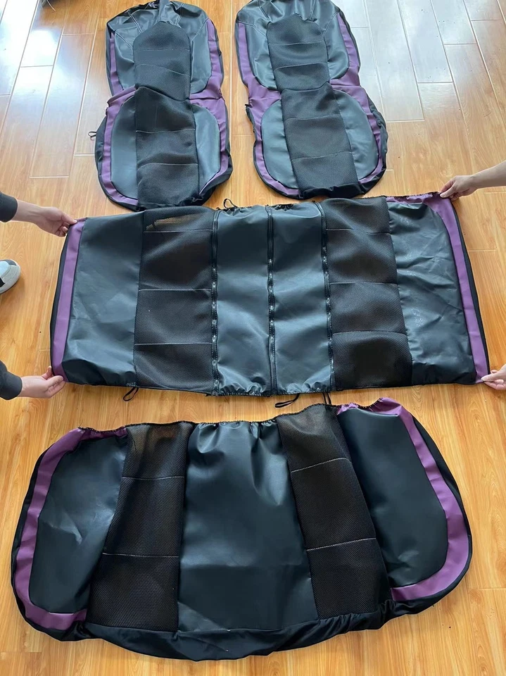 Fundas Para Carros Cubre Asientos Para Autos Forro De Carro Covertores Respira A - Image 2 of 4