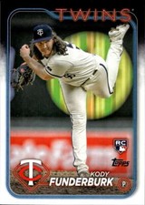 2024 Topps #538 Kody Funderburk NM-MT RC Rookie Twins ID:75124