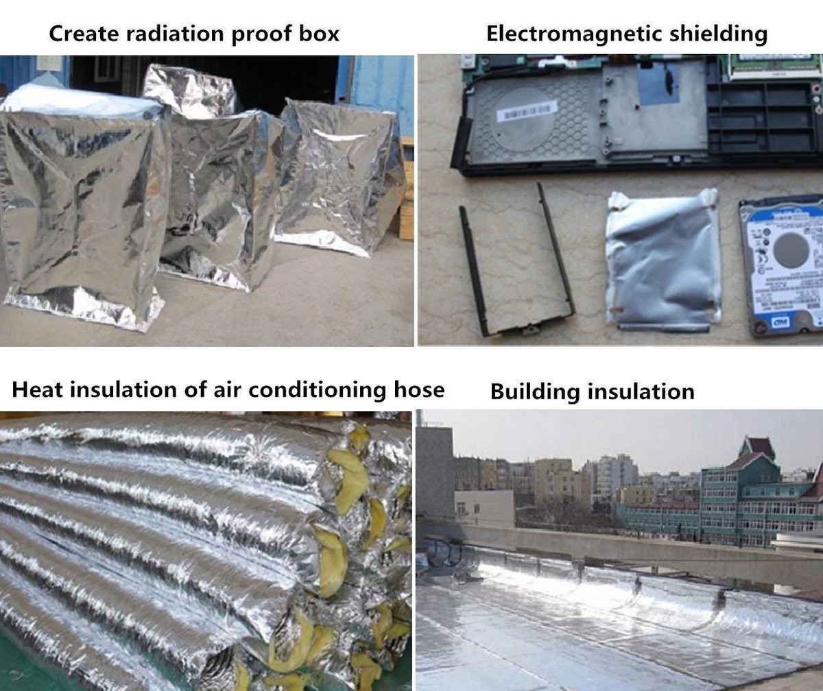 Nastro Alluminio Alte Temperature 50 Metri 50X50 Mm - Foto 8