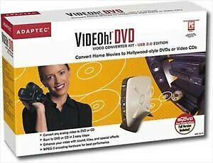 NEW Genuine Adaptec Videoh! DVD (AVC-2210) Video Converter Kit USB 2.0 Edition