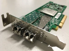 Del QLogic QLE2562L-DEL 8Gb Dual Port FC HBA PCIe VX60F LowProfile +2x SFP's