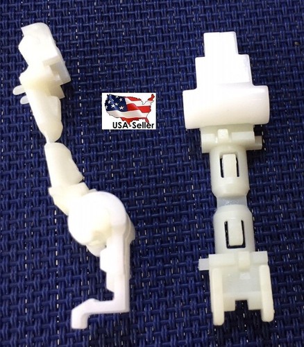F0RD DOOR LOCK RETAINER ROD CLIPS E83Z-5421952B (1 Pair ) TG-20 - Picture 10 of 11