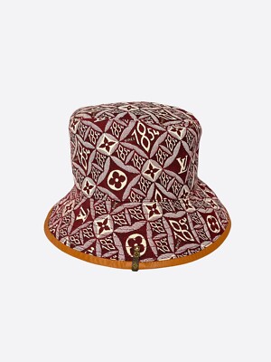 ルイヴィトン ジャガードバケットハット　MP2829 since 1854 New Authentic LOUIS VUITTON Monogram Hat Since 1854 Jacquard