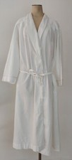 Vintage CHRISTIAN DIOR Long Robe Nightgown w/ Floral Pocket Women's Size L