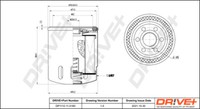 Dr! Ve + DP1110.11.0180 ÖLfilter FüR CitroëN, Fiat, Opel, Peugeot, Toyota, Opel