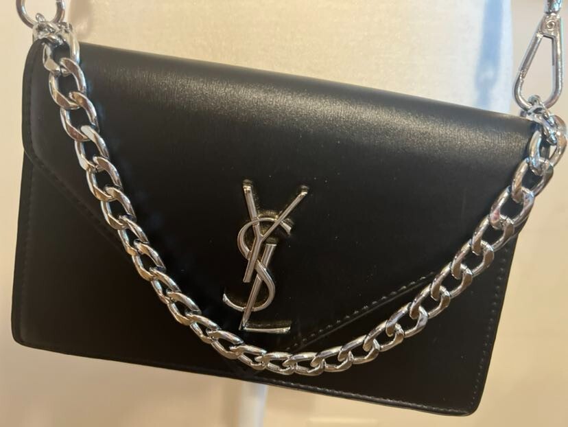 SAINT LAURENT Tracolla posteriore vintage YSL Sunset Hardware