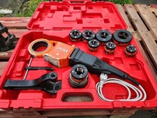 Virax 137550 Phénix III 230V Filière électroportative 6 tetes BSTP 1/2" a 2"