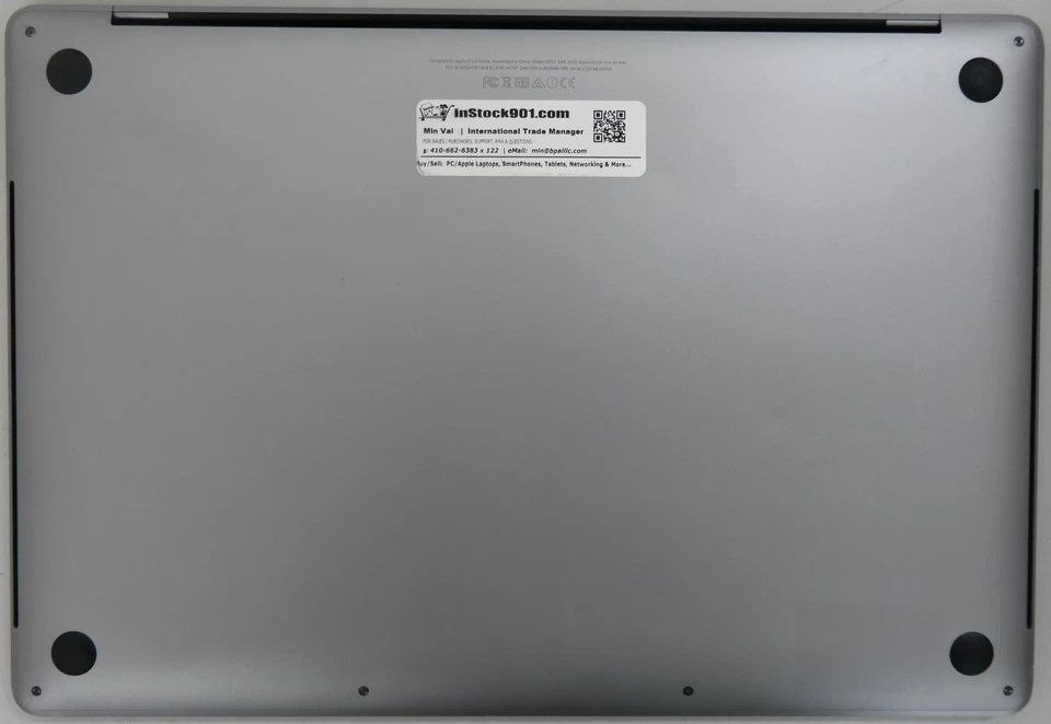 Apple MacBook Pro 15inch 2016 i7-6700HQ 2.6GHz 16GB RAM 256GB SSD FOR PARTS READ - Image 4 of 4