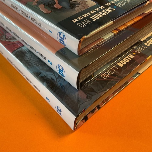 Superman Action Comics Rebirth Deluxe Edition Volumes 1 - 3 DC Hardcover lot - Picture 4 of 7