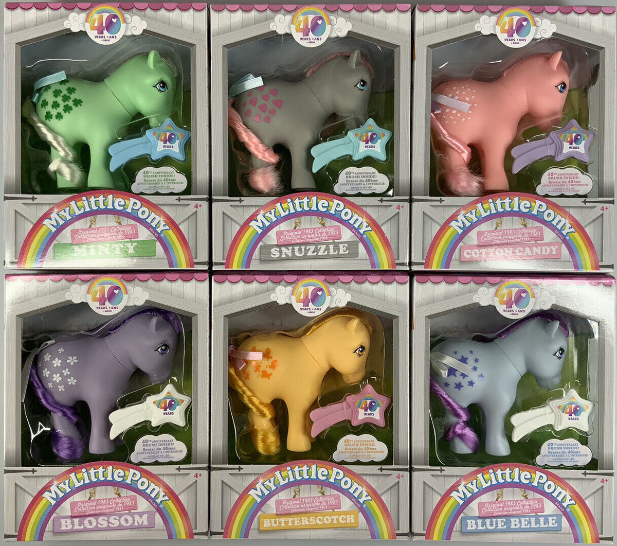 My Little Pony Rainbow 40th Anniversary 1980s G1 MLP Minty My Little Pony Rainbow 40th Anniversary 1980s G1 MLP Minty