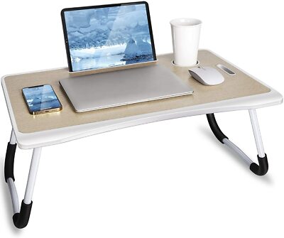Bett Tisch Premium Lap Desk Tablett Notebook Schreibtisch mit Schublade NEU