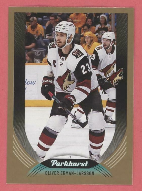Oliver Ekman-Larsson 2020-21 Upper Deck Parkhurst GOLD PARALLEL #23 COYOTES
