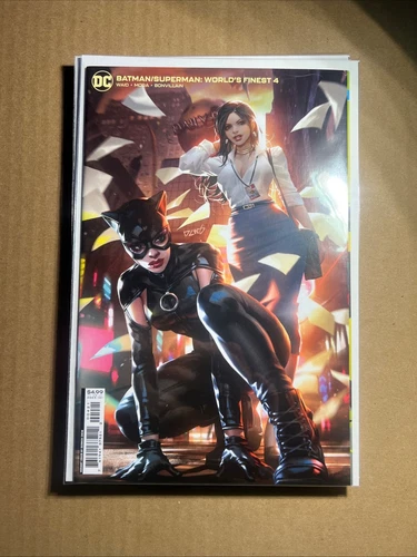 Batman Superman Worlds Finest #4 Cvr B Chew DC Comics 2022 1st Print NM