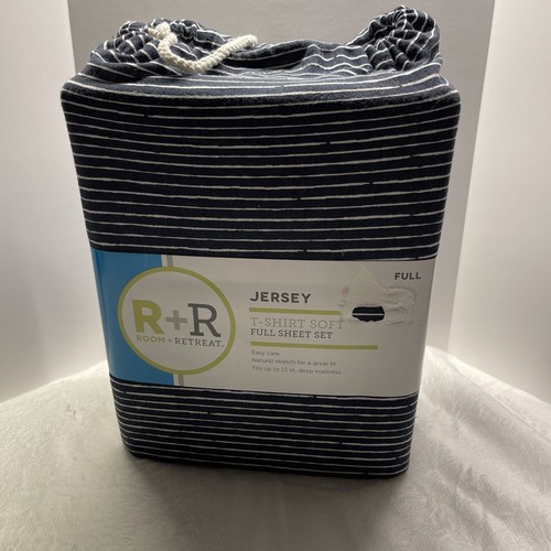 Jersey Full Size Sheet Set Full Size Striped EBay jersey-full-size-sheet-set-full-size-striped-ebay