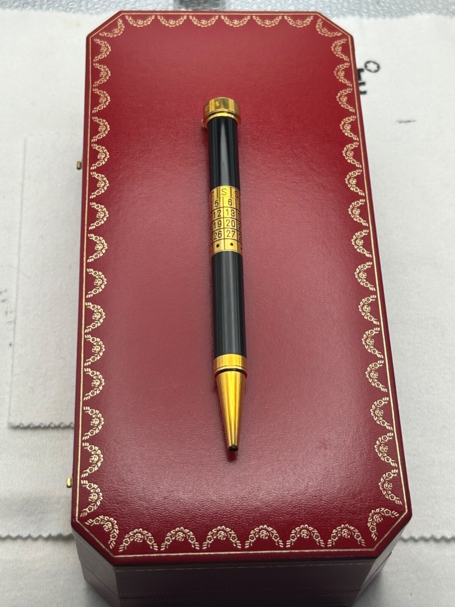 Cartier Perpatual Calendar Limited Edition 2000 Ballpoint Pen-New