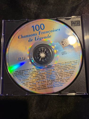 100 Chansons Francaises de Legende - Audio CD b19 - Picture 2 of 11