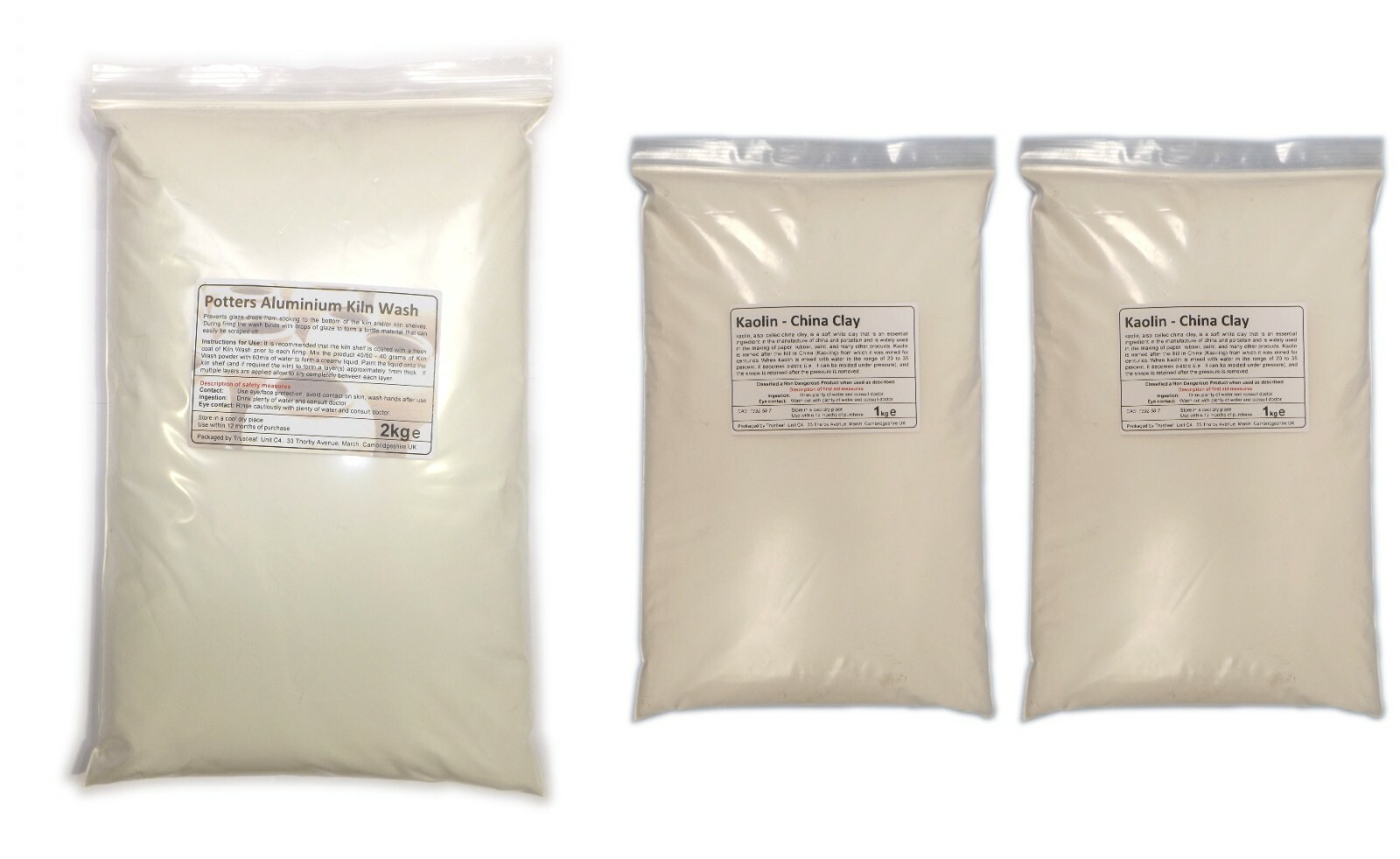 Alumina Batt / Kiln Wash with Kaolin for Ceramic Pottery Kilns eBay