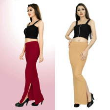 Saree Shapewear Petticoat for Women, Shapers for Womens Sarees Combo