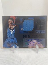 2015-16 Absolute Frequent Flyers Karl Anthony Towns RC Auto/ Autograph Jersey