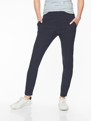 ATHLETA Wander Straight Pant, NWT, Size 10, Black, MSRP $108 P-1 - Picture 6 of 10