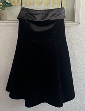 Windsor Women’s Short Velvet Like Black Dress Sleeveless Size Large