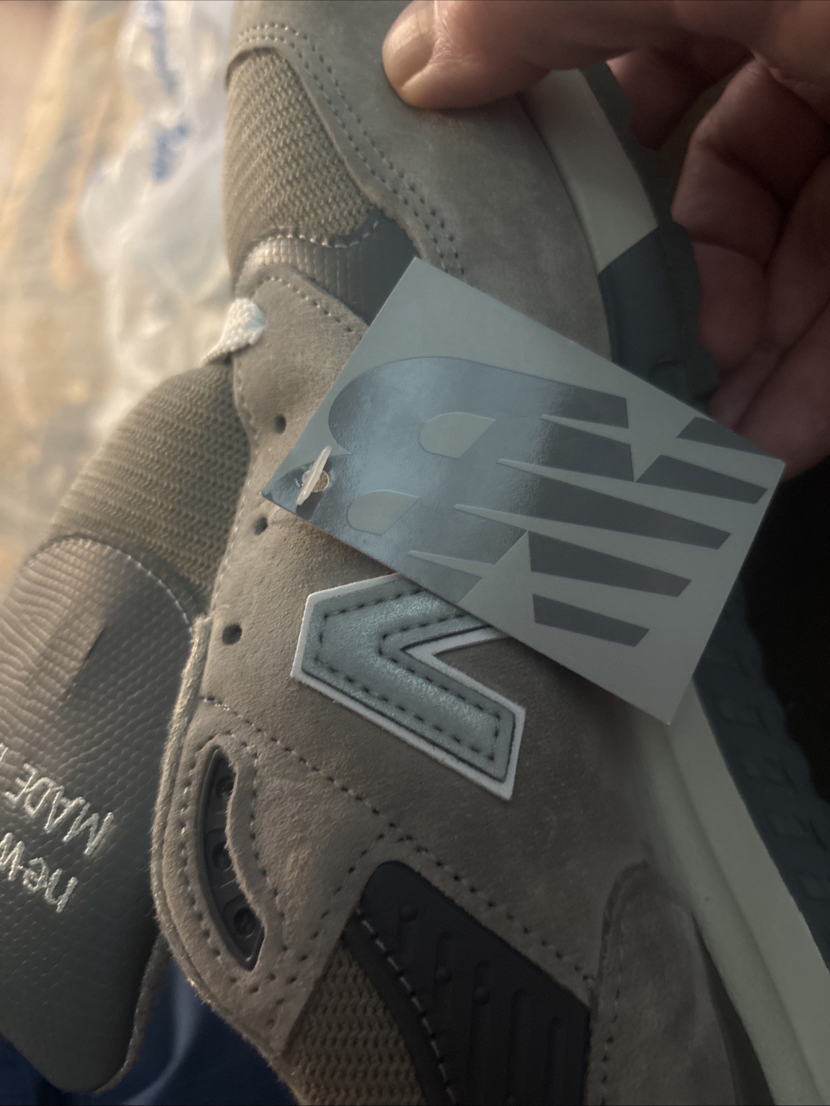 New Balance 998 Made in USA Grey Silver SZ 9 Men's Classic U998GR New Auth thumbnail 8