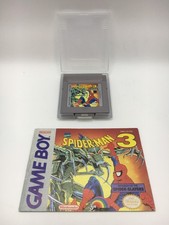 Game Boy 1993 - Spider-Man 3 Cartridge w/ Manual (Works)