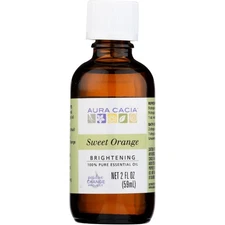 Aura Cacia Pure Essential Oils Sweet Orange Brightening 2 Oz