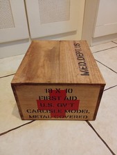 Caisse US WW2 : Medical - FIRST AID - CARLISLE