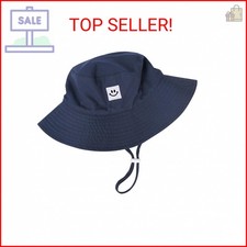 Baby Toddler Sun Hat,Kids Summer UPF 50 Foldable Beach Bucket Hat for Boys Girl